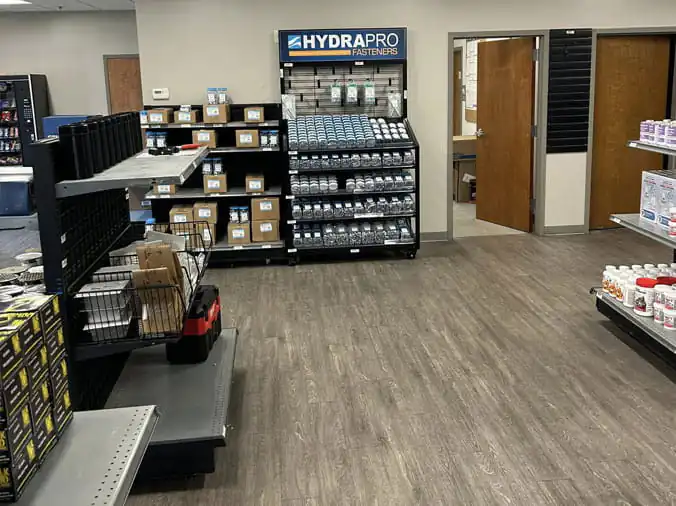 HydraPro display at Cowan Supply Forest Park