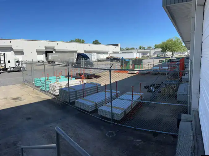 Pipel yard at Cowan Supply Forest Park